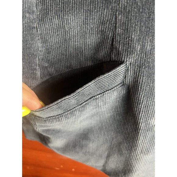 L.L. Bean Women's Size 12 Petite Blue Corduroy Jacket - Picture 3 of 6